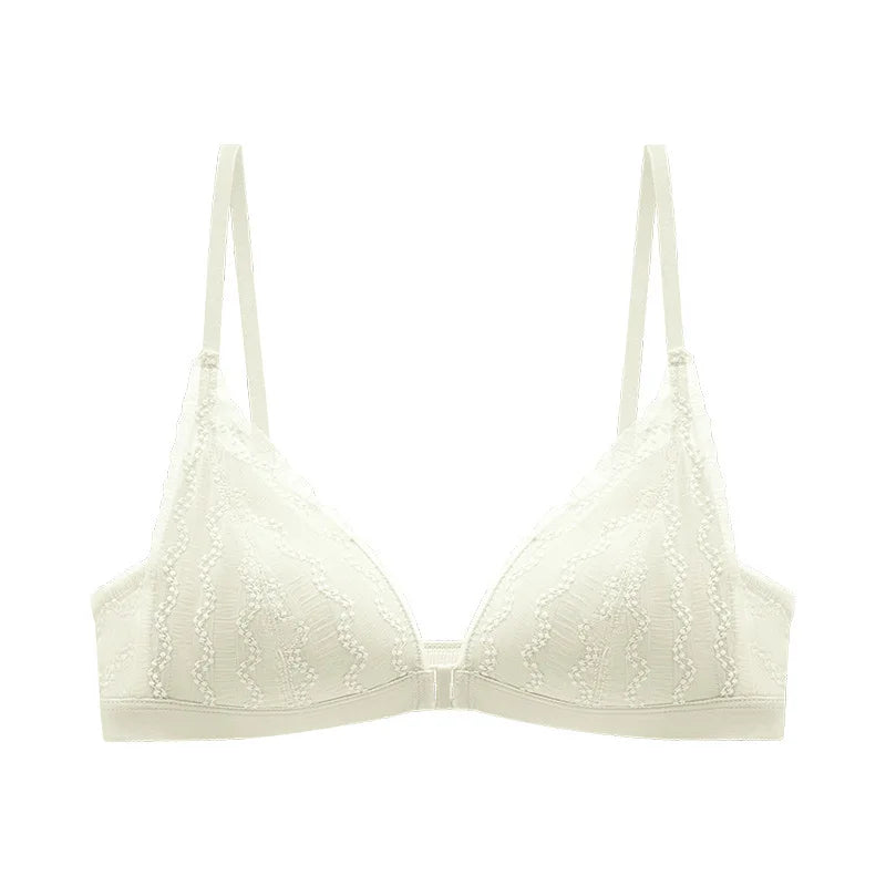 YUQI Push-Up V-Shape Bra Set