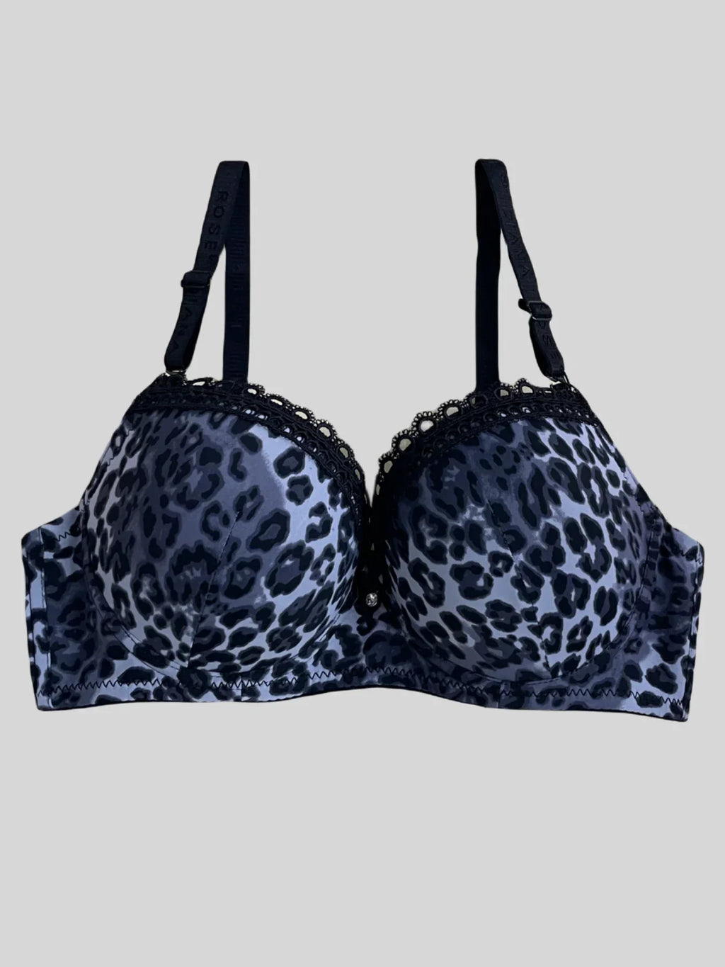 Push Up Embroidered Bra