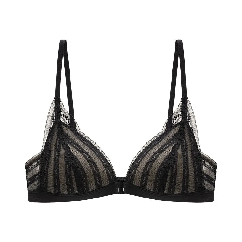 YUQI Push-Up V-Shape Bra Set