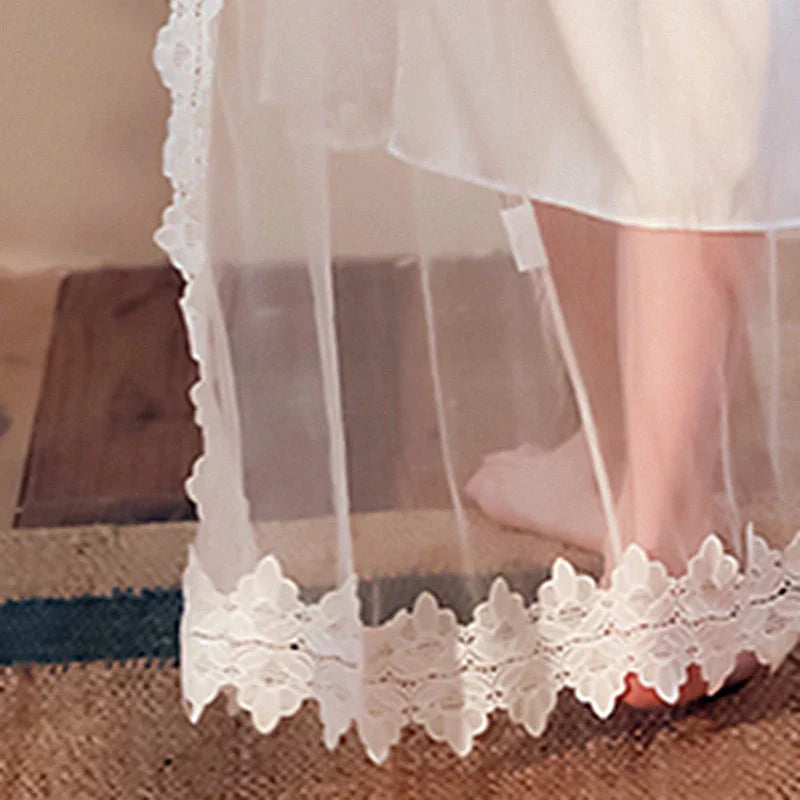 Long-sleeve Dressing Gown