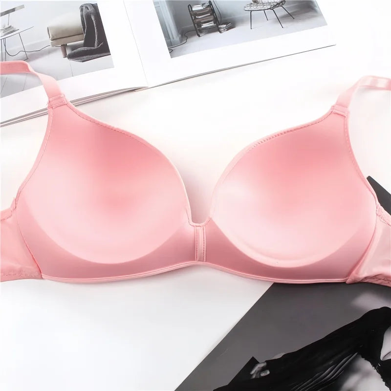 Seamless Push Up Padded Bra