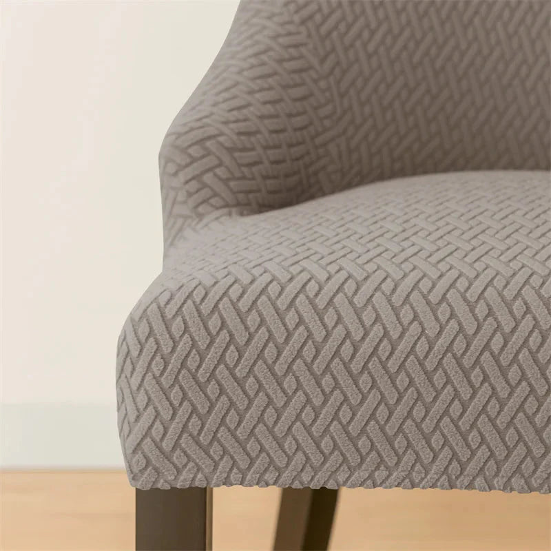 Yupartex Stretch Chair Cover - Jacquard Spandex Slipcover The Max Mall