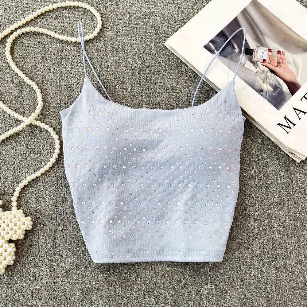 Women's Backless Tank Top - Pure Desire Slim Fit Bustier Base Layer for Ages 18-24