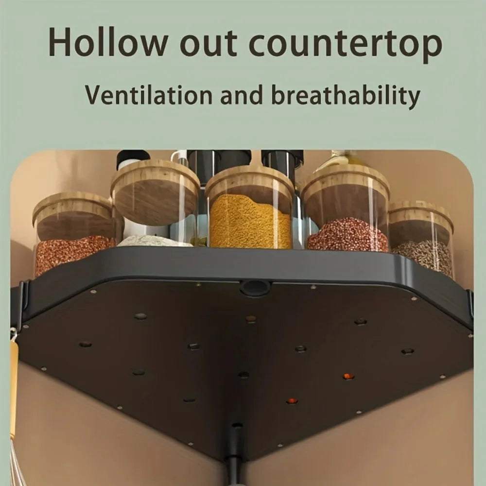 Kitchen Seasoning Shelf Spice Countertop Corner Stands The Max Mall