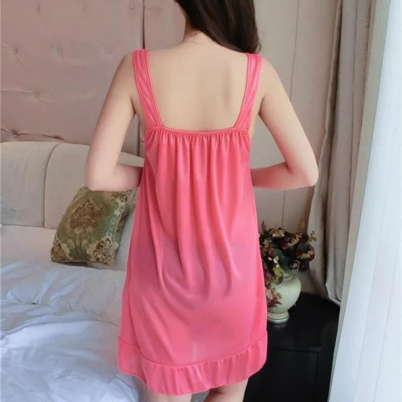 Sothoryos Women's Cotton Robe Gown Set 2pcs