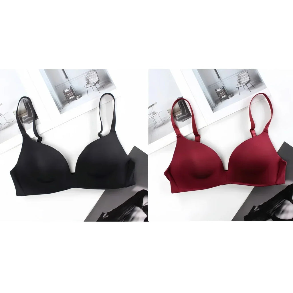 Seamless Push Up Padded Bra