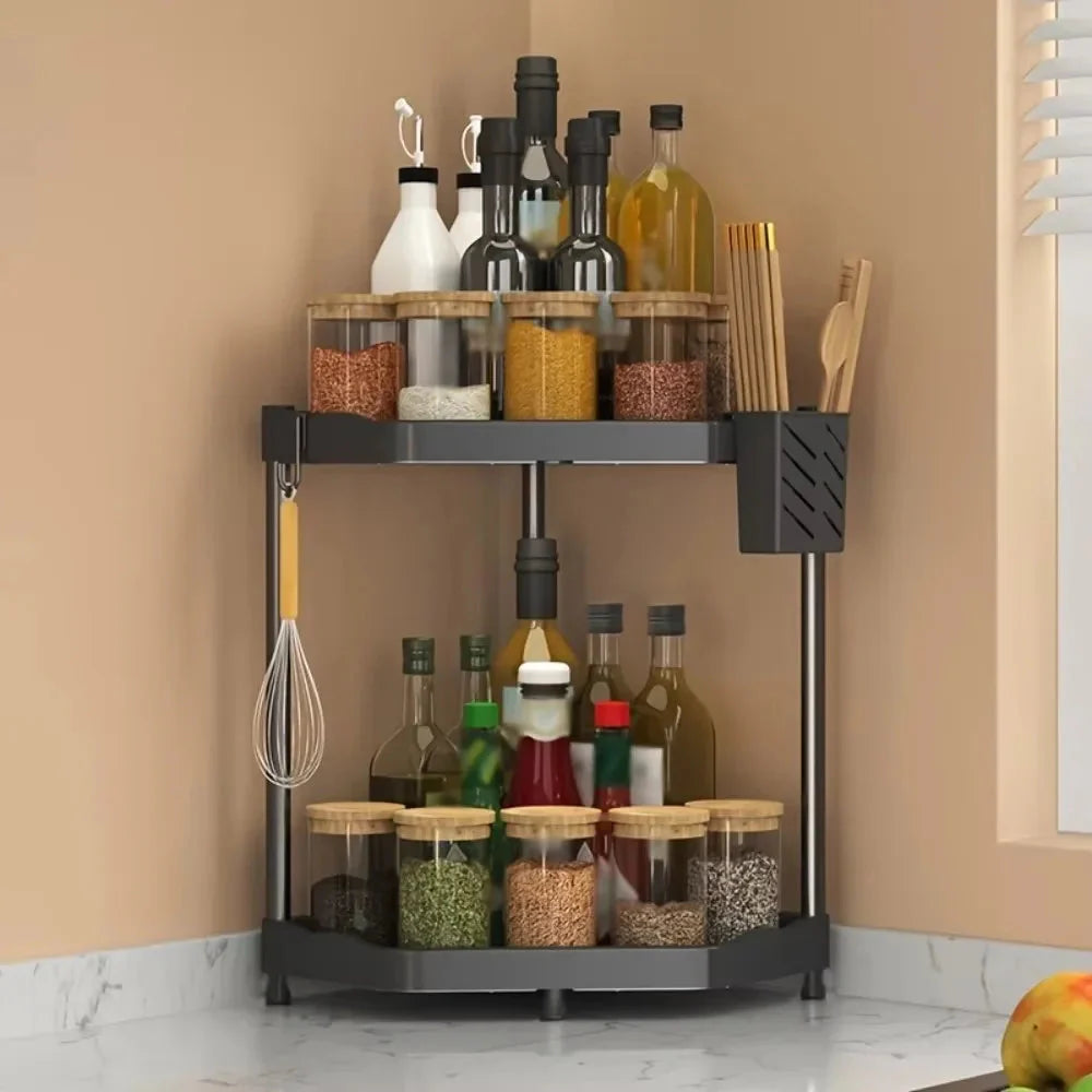 Kitchen Seasoning Shelf Spice Countertop Corner Stands The Max Mall