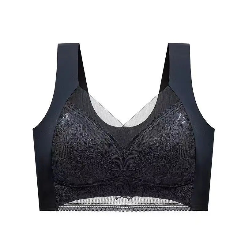 Womens Lace Bra Perspective Bralette Push Up