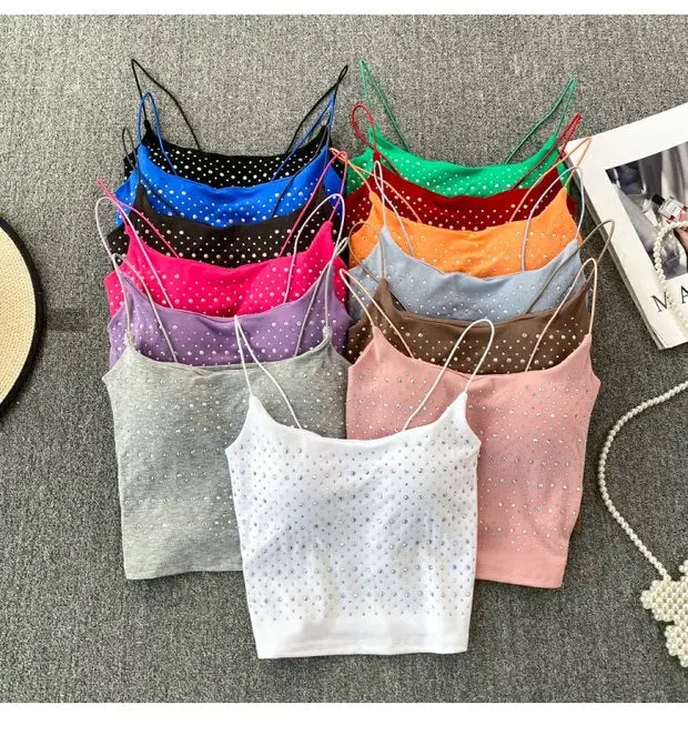 Women's Backless Tank Top - Pure Desire Slim Fit Bustier Base Layer for Ages 18-24