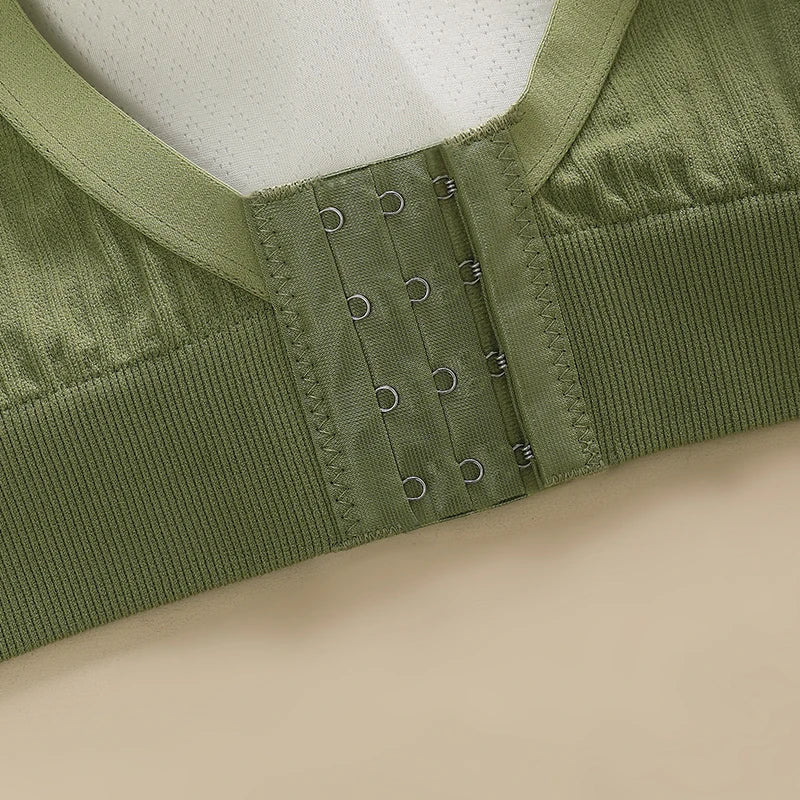 Women's Wireless Seamless Bra & Brief Set - 3/4 Cup Everyday Lingerie M-2XL