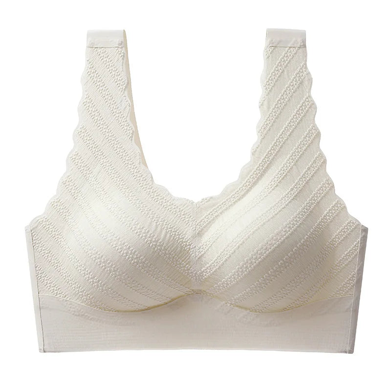 Seamless Wireless Push-Up Bra
