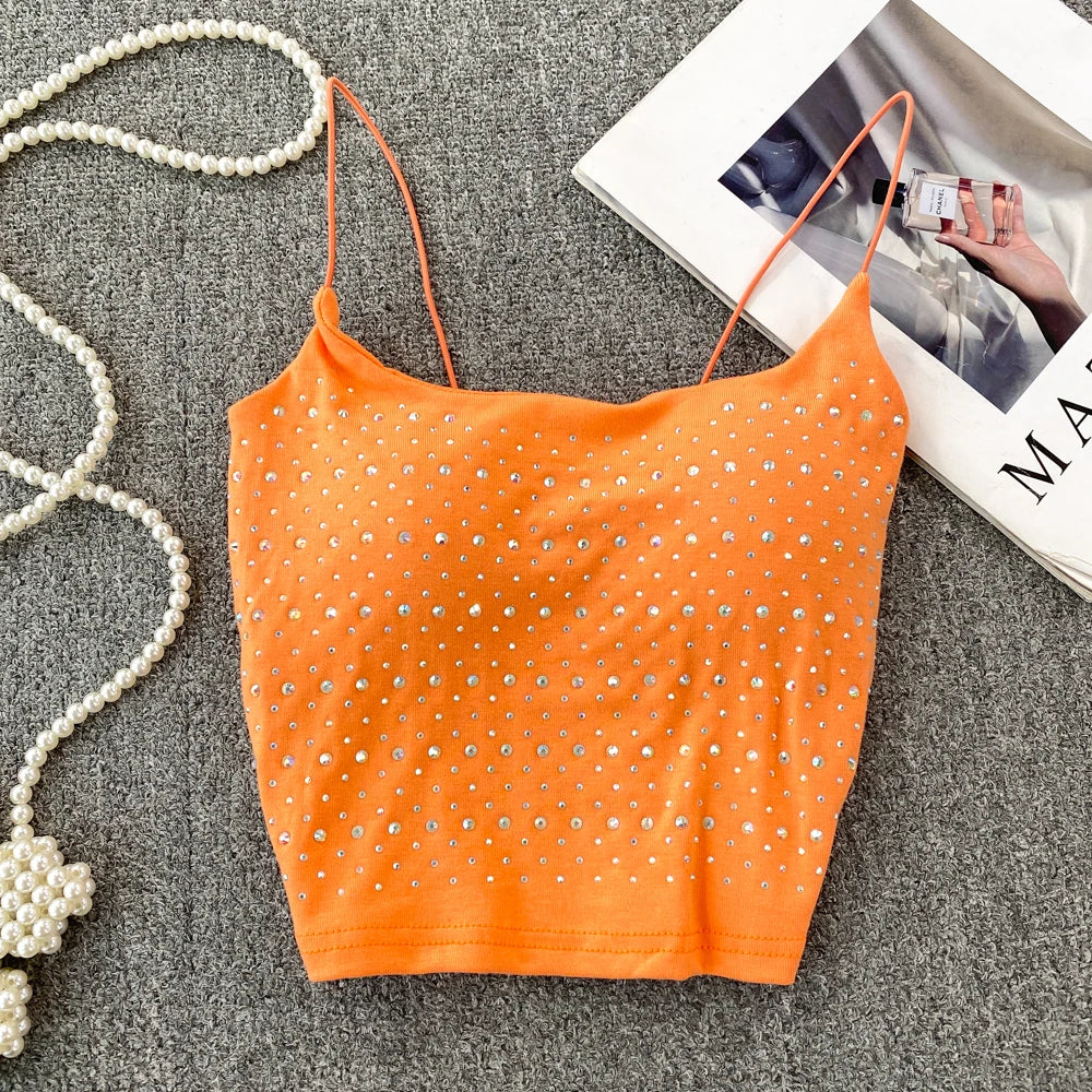 Women's Backless Tank Top - Pure Desire Slim Fit Bustier Base Layer for Ages 18-24