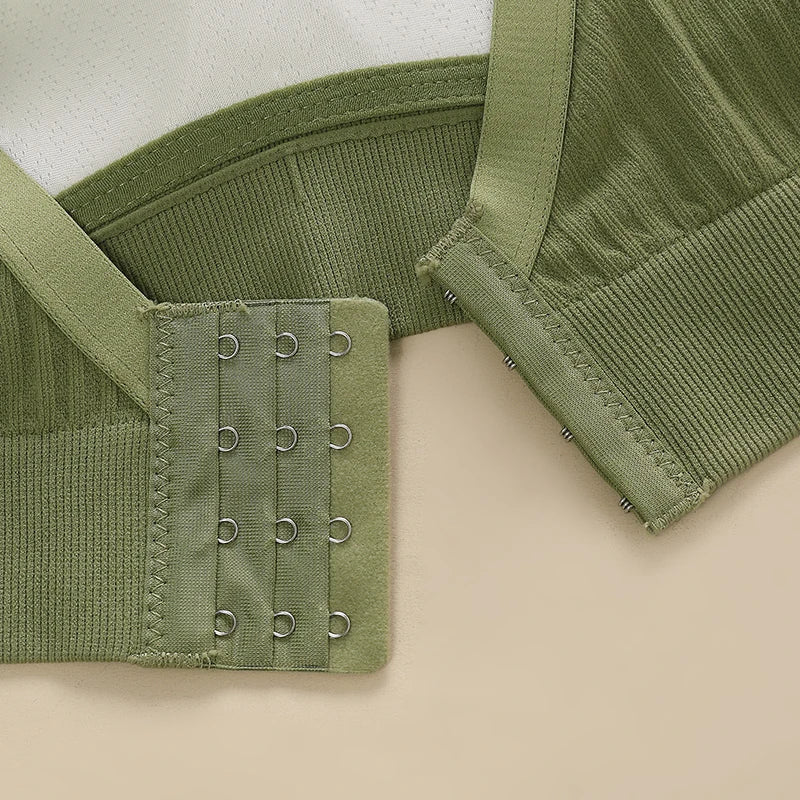 Women's Wireless Seamless Bra & Brief Set - 3/4 Cup Everyday Lingerie M-2XL