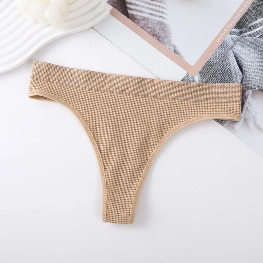 SANWOOD Women's Seamless Low-Rise Briefs - Breathable Nylon Sport Underwear S-XL