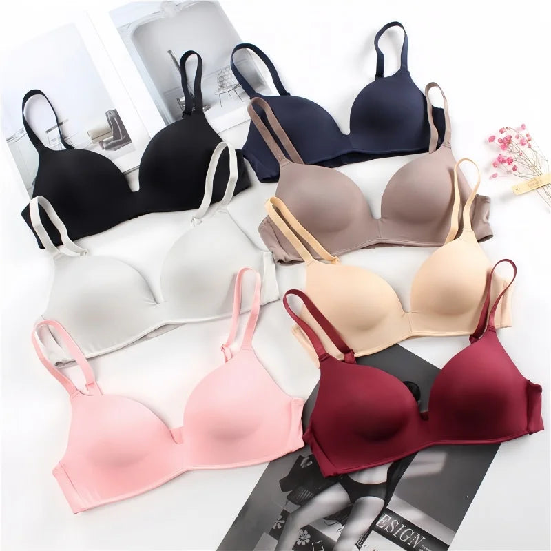 Seamless Push Up Padded Bra