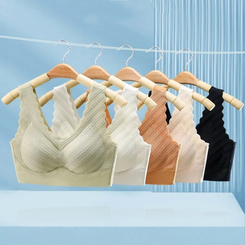 Seamless Wireless Push-Up Bra