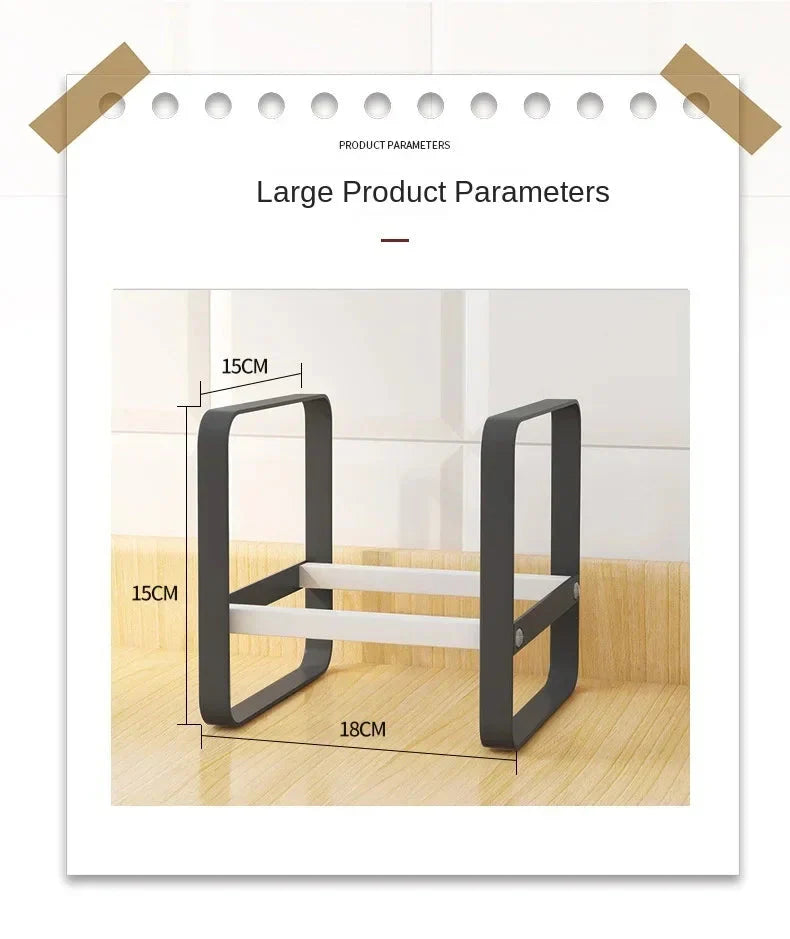 Kitchen Cabinet Plate Organizer - Multi-Function Dish Storage Rack The Max Mall