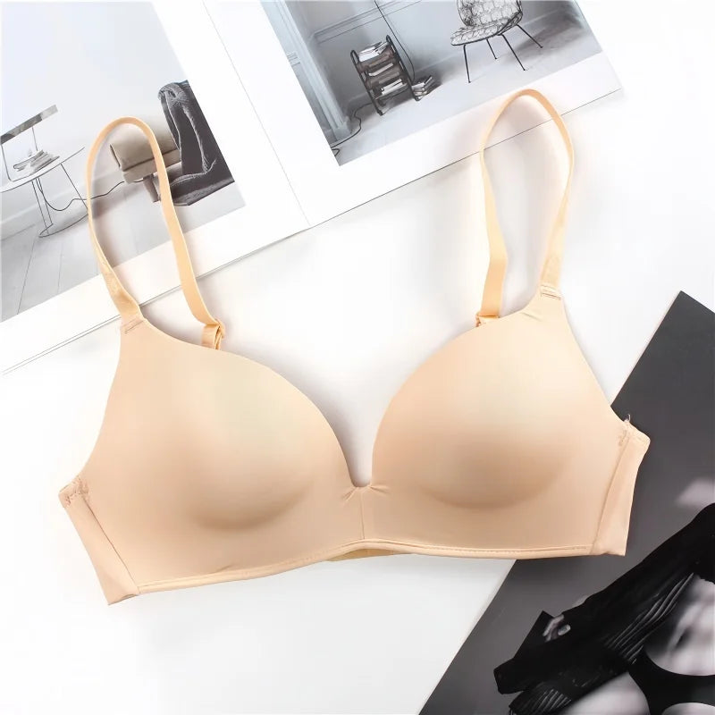 Seamless Push Up Padded Bra