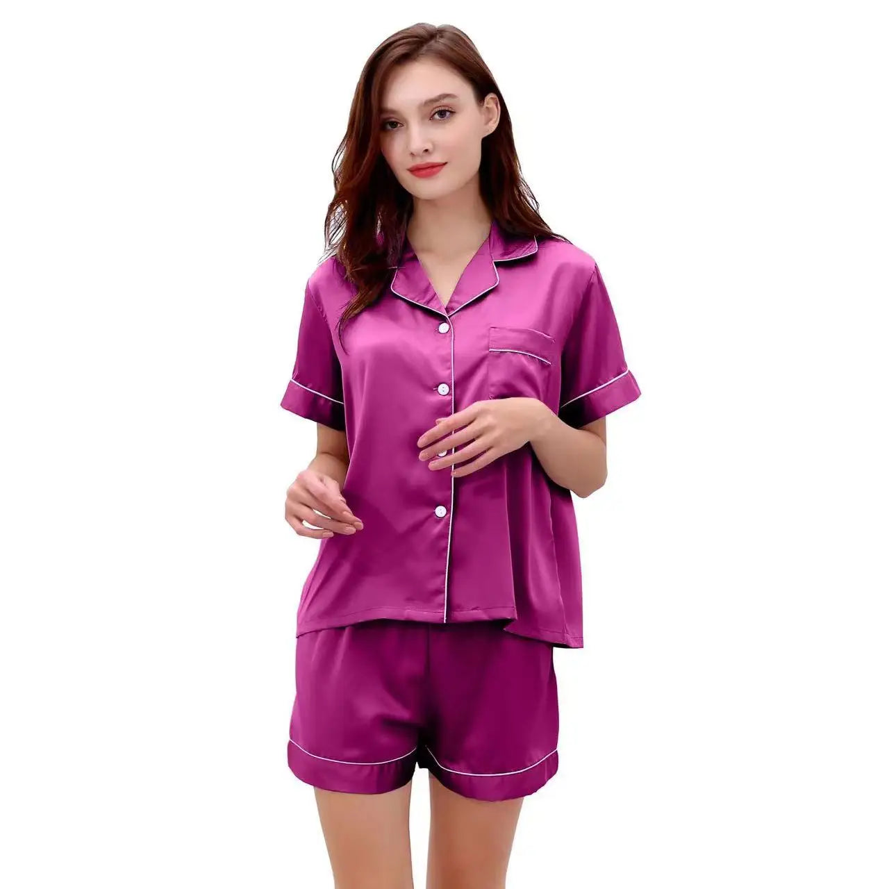 Luxury Rayon Short Pajama Set for Women