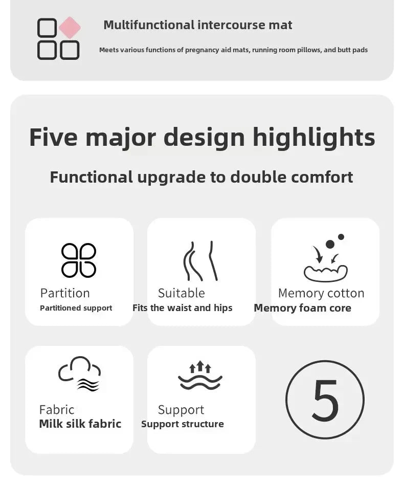 Couple Pillow Butt Cushion Bedroom Hip Pillow Multi Functional Sofa The Max Mall