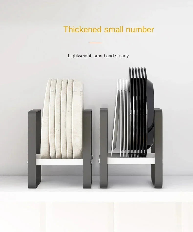 Kitchen Cabinet Plate Organizer - Multi-Function Dish Storage Rack The Max Mall