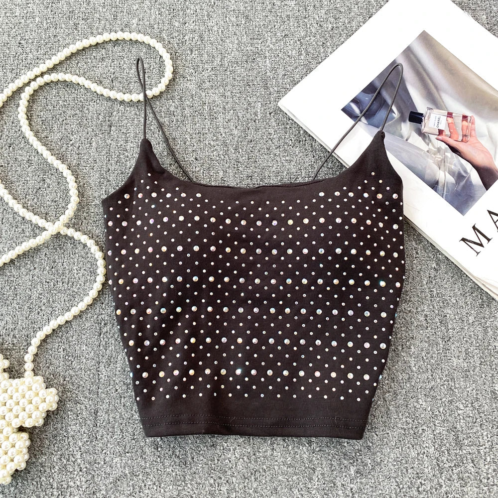 Women's Backless Tank Top - Pure Desire Slim Fit Bustier Base Layer for Ages 18-24