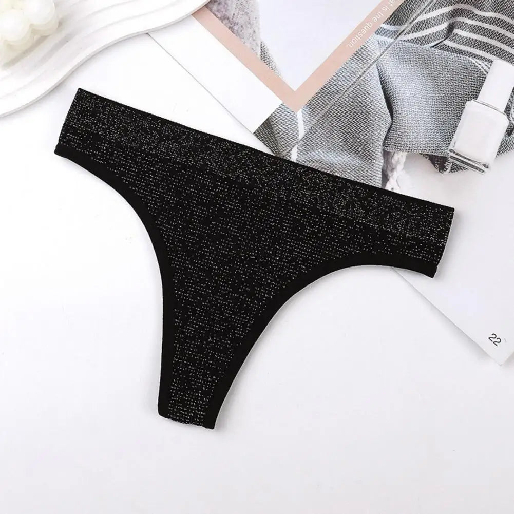 SANWOOD Women's Seamless Low-Rise Briefs - Breathable Nylon Sport Underwear S-XL