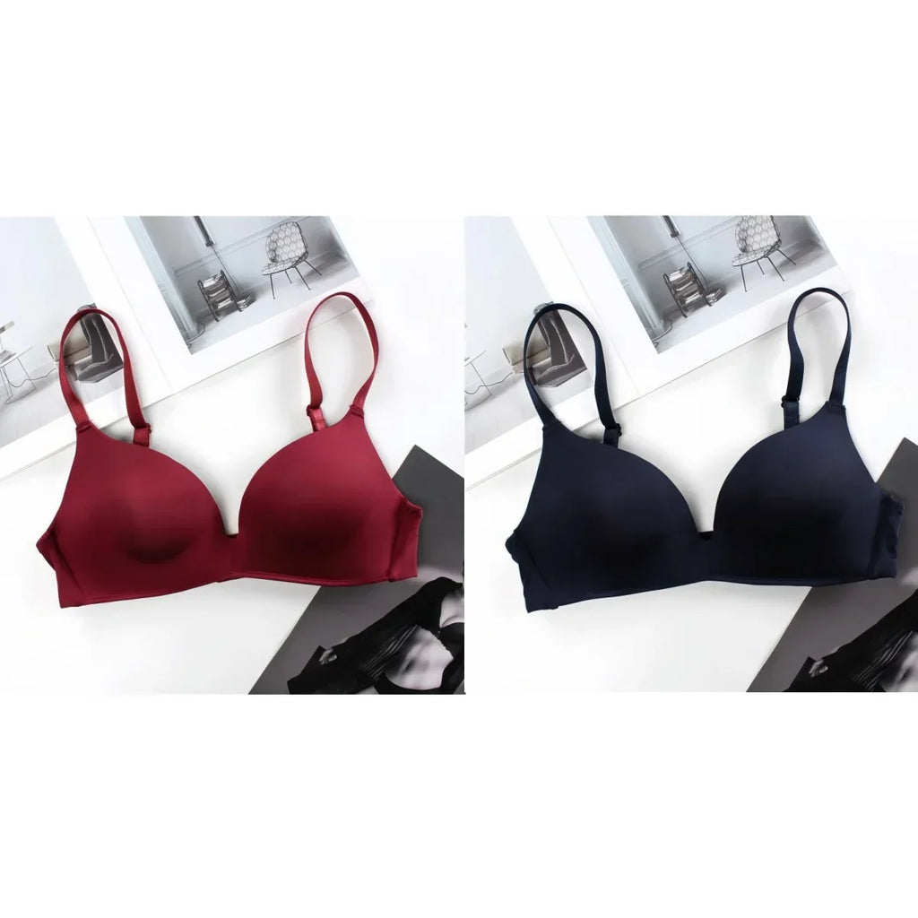 Seamless Push Up Padded Bra