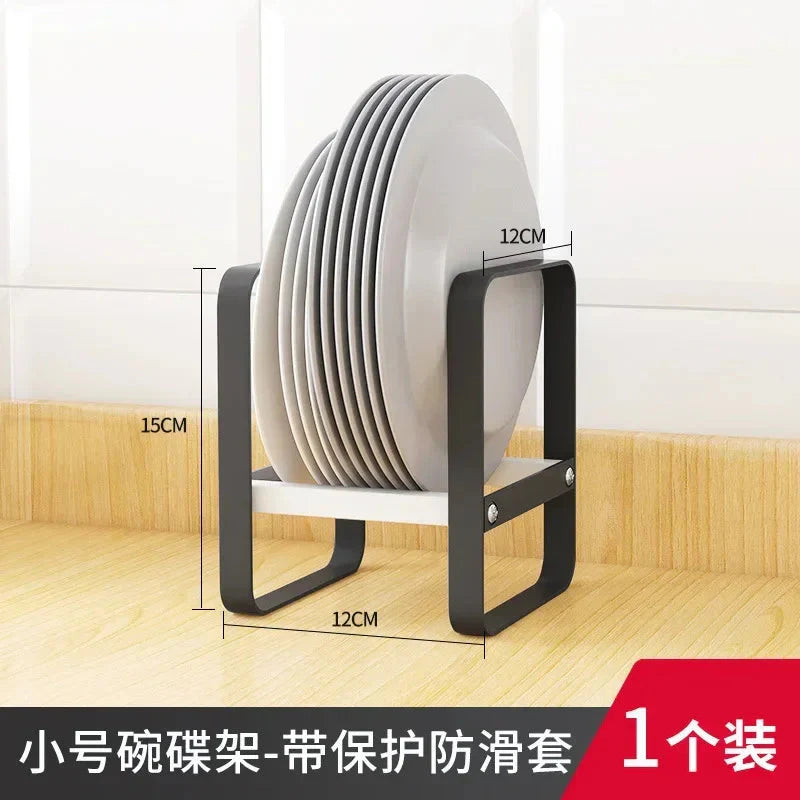 Kitchen Cabinet Plate Organizer - Multi-Function Dish Storage Rack The Max Mall