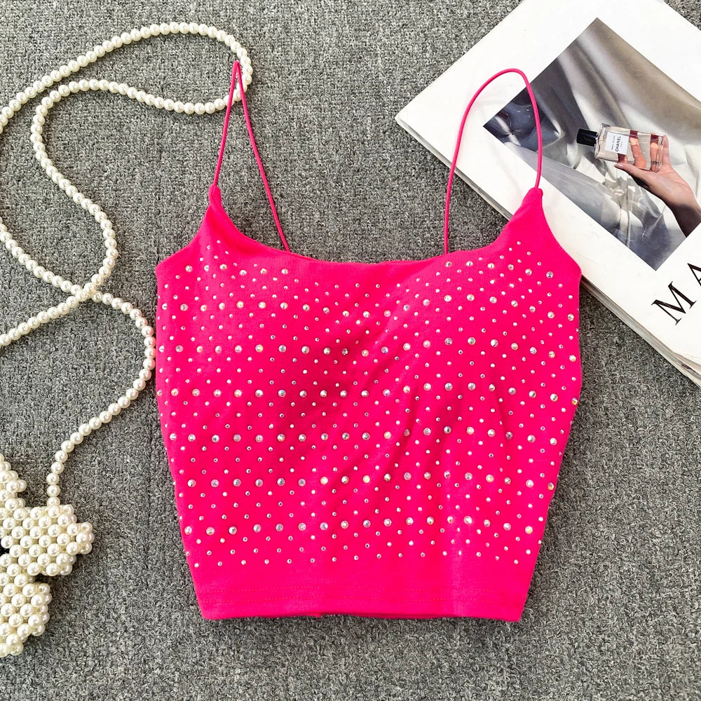 Women's Backless Tank Top - Pure Desire Slim Fit Bustier Base Layer for Ages 18-24