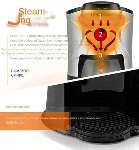 household mini American drip coffee maker tea maker The Max Mall