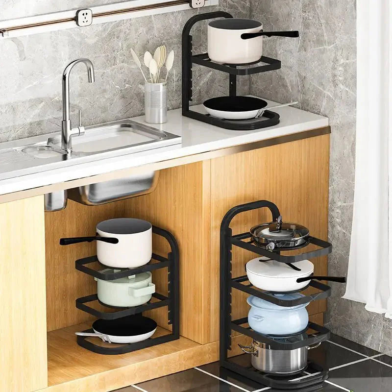 Complete Kitchen Organization System - Stainless Steel Shelves & Multi-Layer Storage Solution The Max Mall