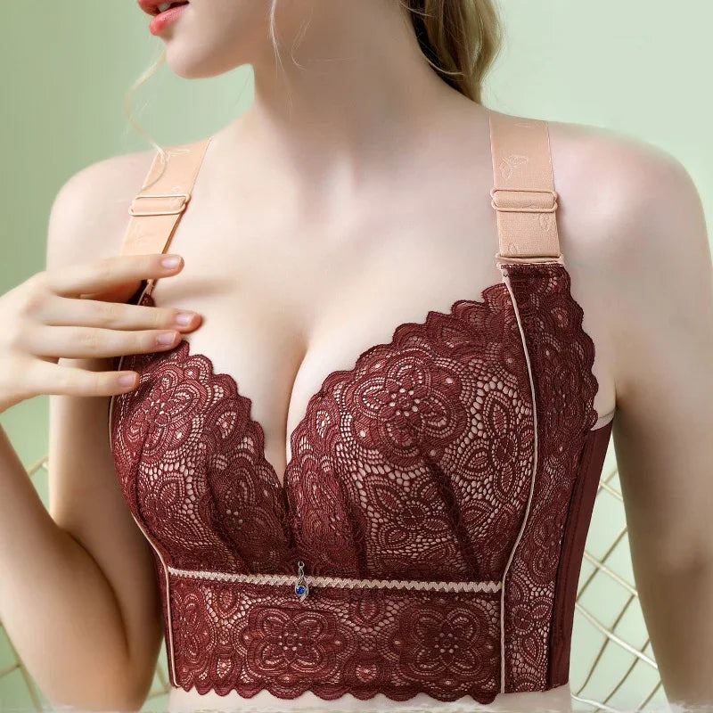Push Up Padded Wire Free Bra
