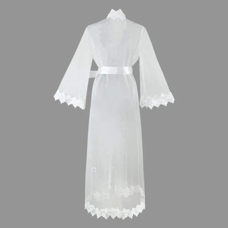 Long-sleeve Dressing Gown