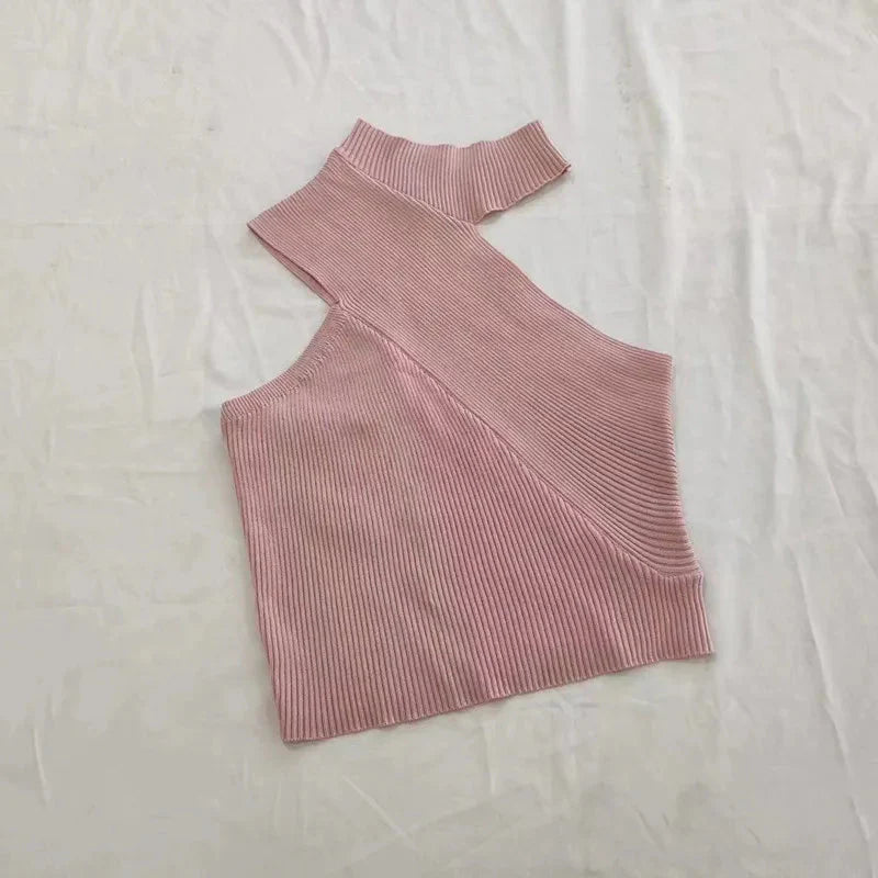Heliar Sexy Tank Top - Hollow Out Design Heliar