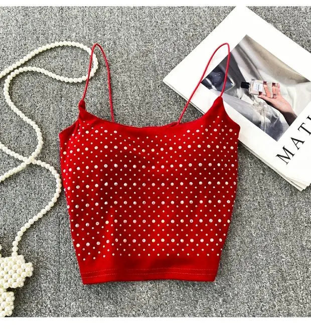 Women's Backless Tank Top - Pure Desire Slim Fit Bustier Base Layer for Ages 18-24