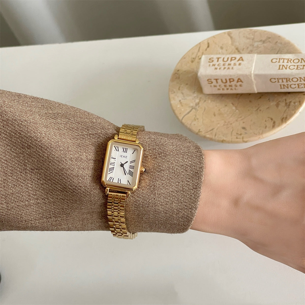 Stainless Steel Butterfly Buckle Watch The Max Mall