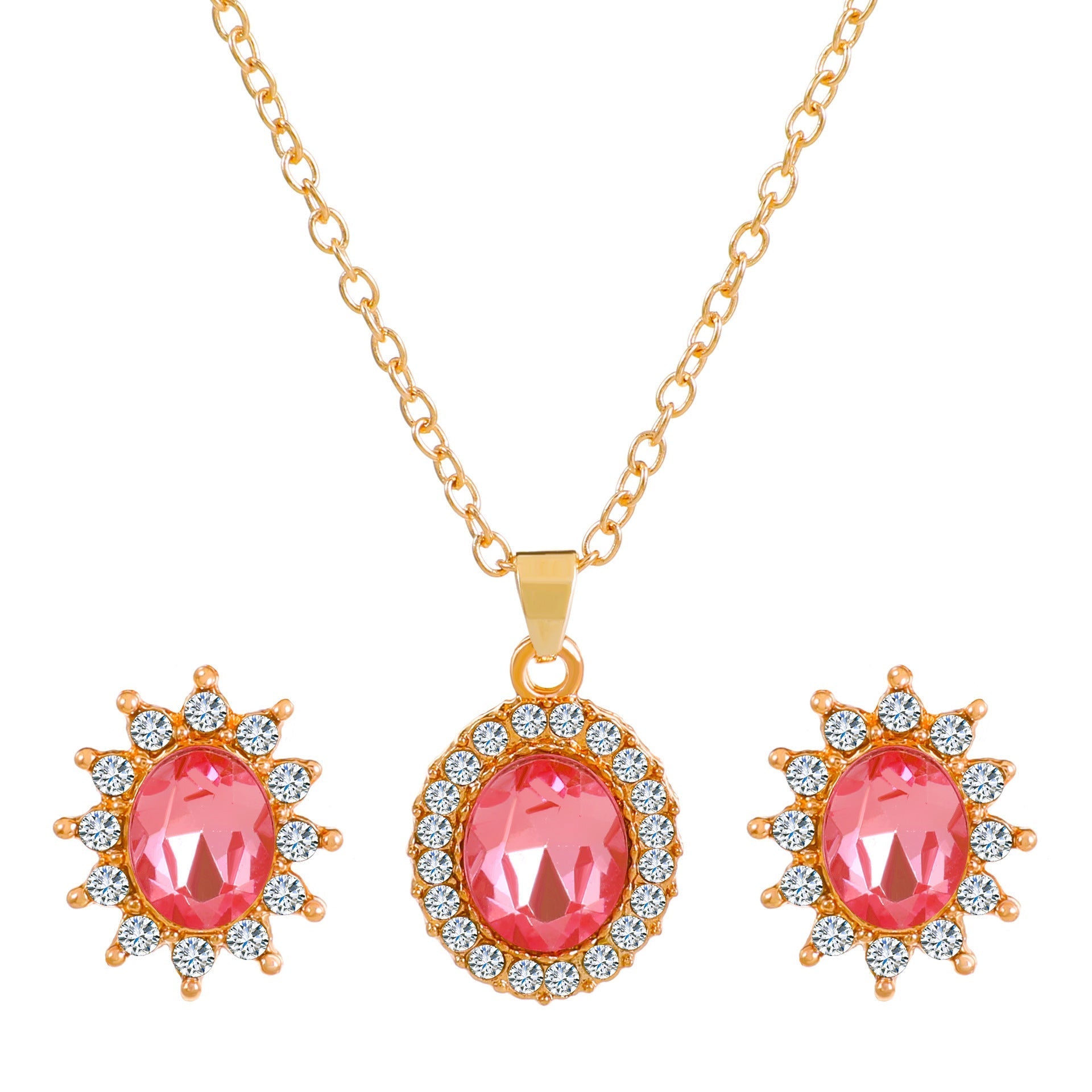 Sunflower Jewelry Set - Rose Gold Plated The Max Mall