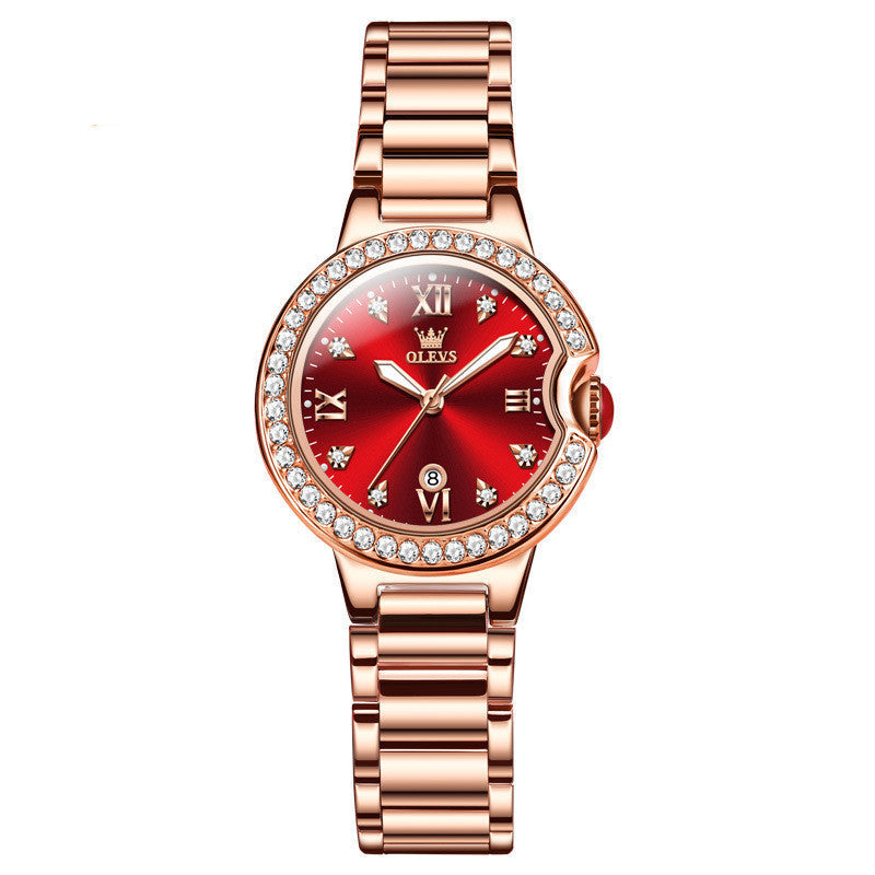 Waterproof Rose Gold Women's Watch The Max Mall