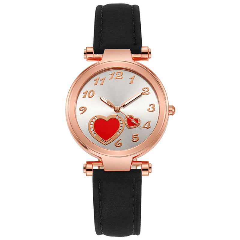 Retro Round Dial Watch - Rose Gold Clasp The Max Mall